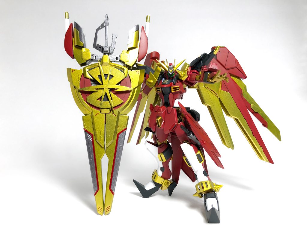 ◆ザフトニングソード◆νジオンガンダムのジオニックソードをリスペクトしてザフトエンブレムを象った超巨大な大剣。