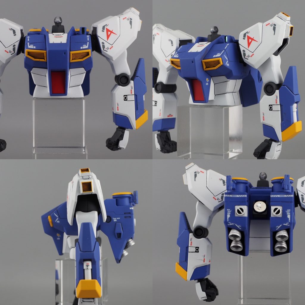 胴回りは左右胸位置を上げ、胴は3ミリ延長してます。上腕を1ミリ短くしてます。