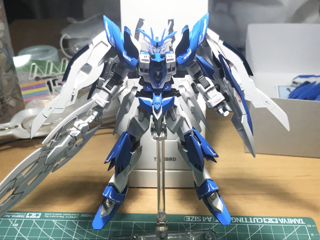 ウイングガンダムゼロドラゴンが製作完成です。