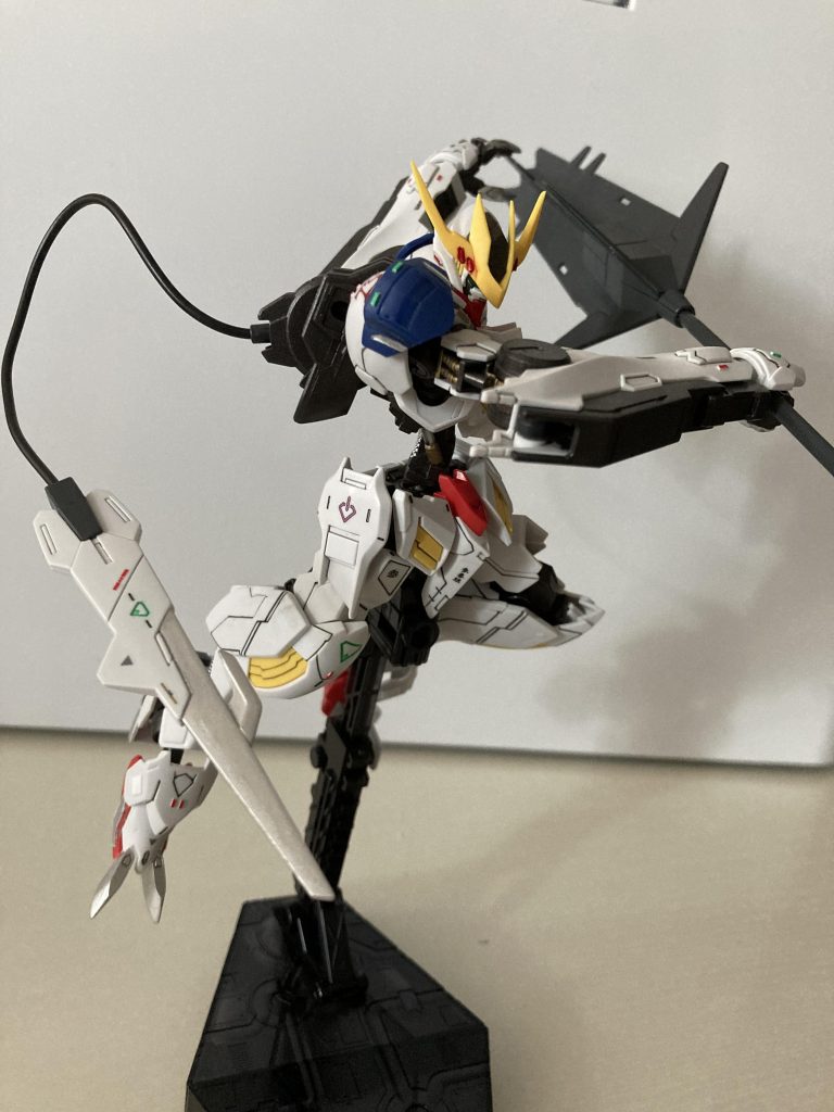 これもメイスの保持力の凄さが感じられます。