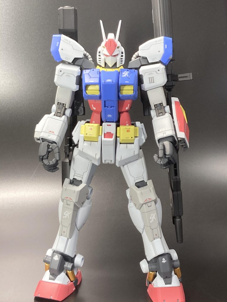 レッドウォーリアRX78カラー–2枚目/制作者：ショウ