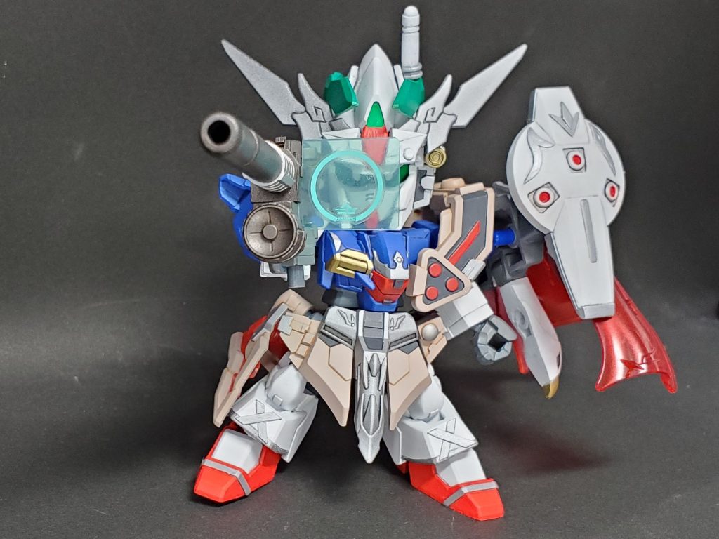 またこの杖は射撃形態に変形することもでき、その際には情報処理能力を活かして標的の行動予測から照準を定めるところまで自動で行うのでアウグストゥスはただトリガーをひくだけでいい。