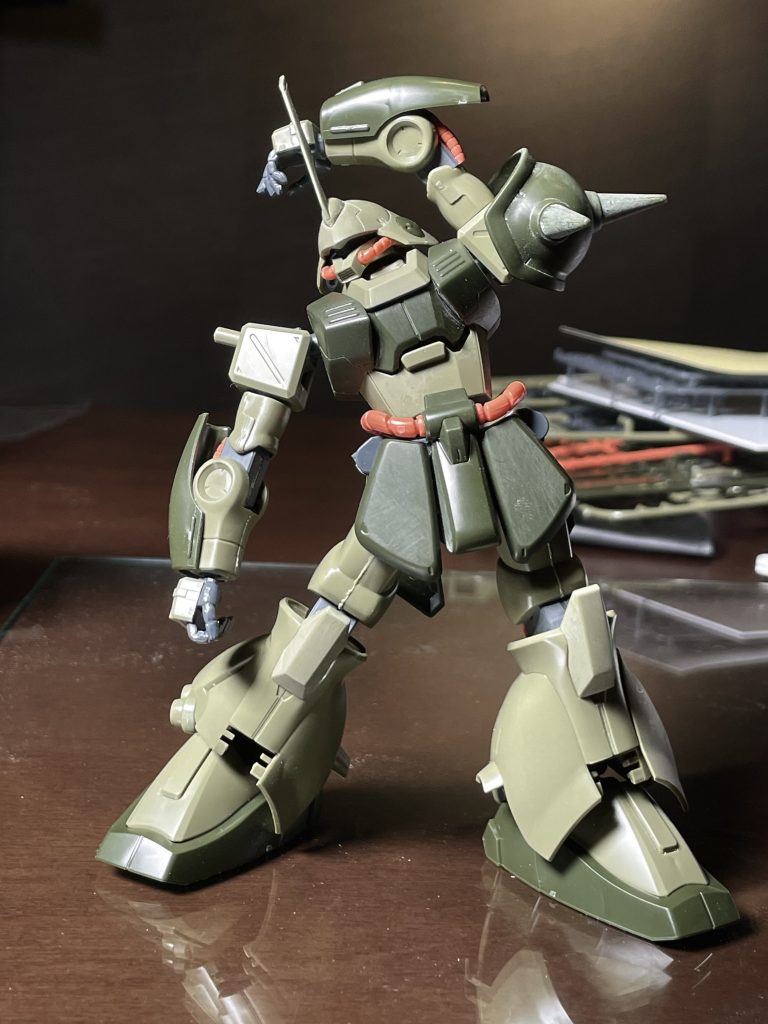 手間の割に可動域が広がらなかった、胸と腰の関節改修