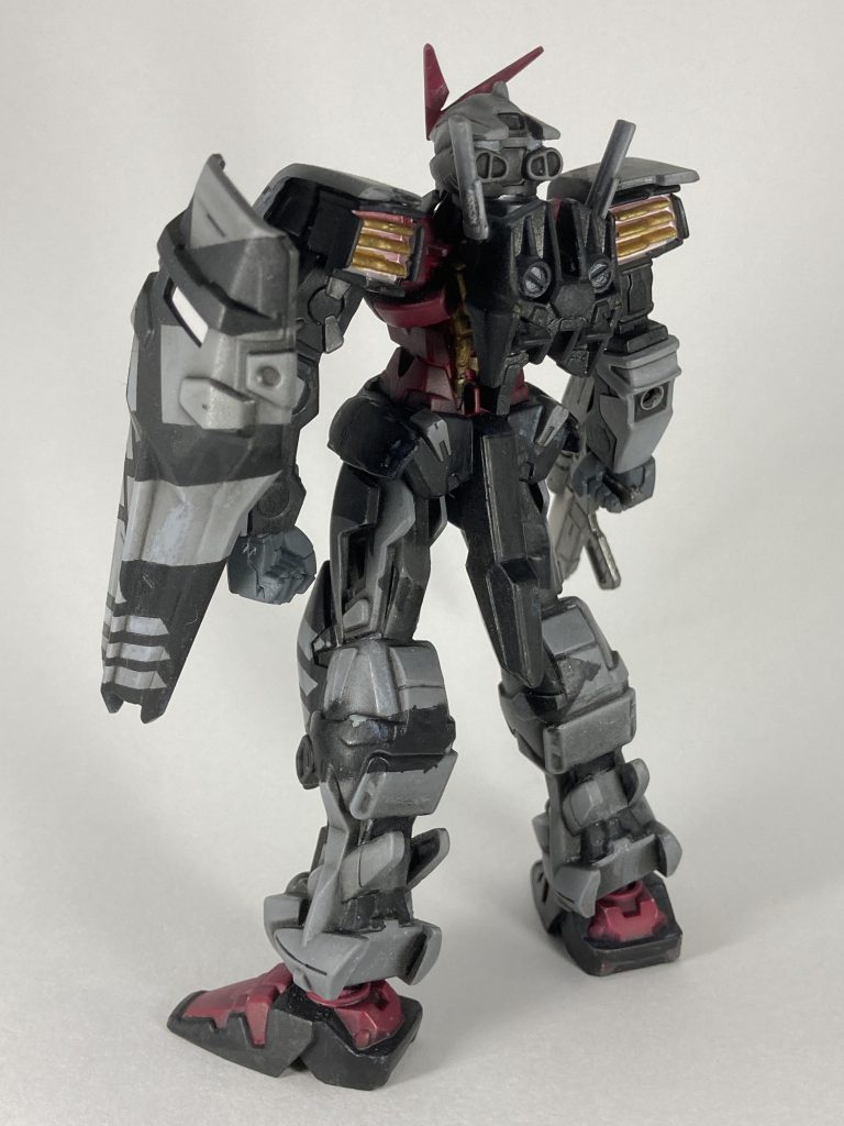 背面①使用塗料白サフ1000番缶スプレー シャアレッド缶スプレー マットブラックラッカー塗料 舞鶴海軍工廠グレイアクリル塗料 ガンメタルアクリル塗料 GXクリアゴールドガンダムマーカー ガンダムアイグリーンリアルタッチマーカー グレー3つや消しPトップコート