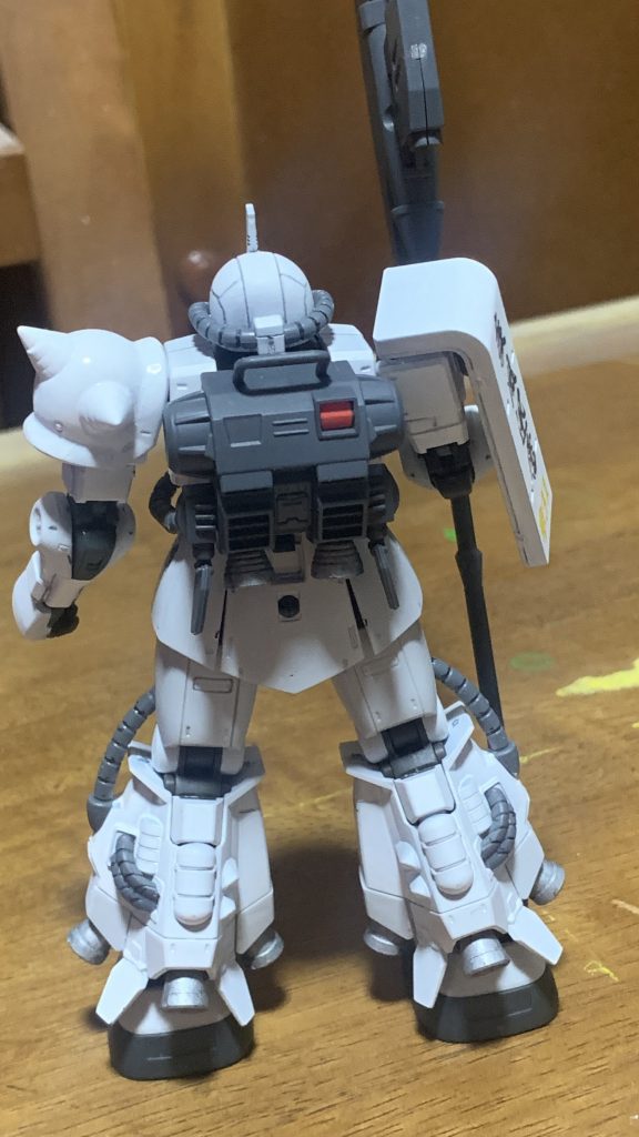 後ろから。あっジャイアントヒートホークにゲート跡が…。