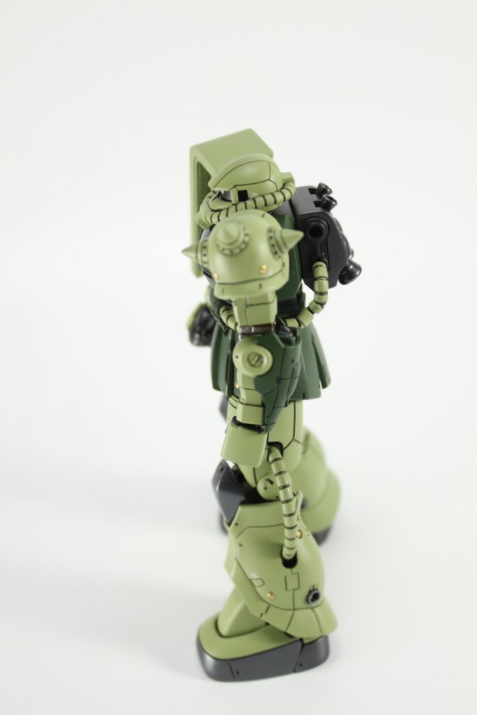 足のバーニア別パーツ化。足、胸メタルパーツ追加。