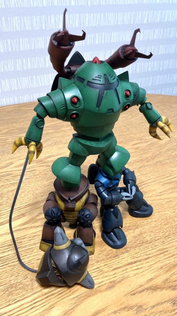 重圧感戦隊ロボの全合体だ！