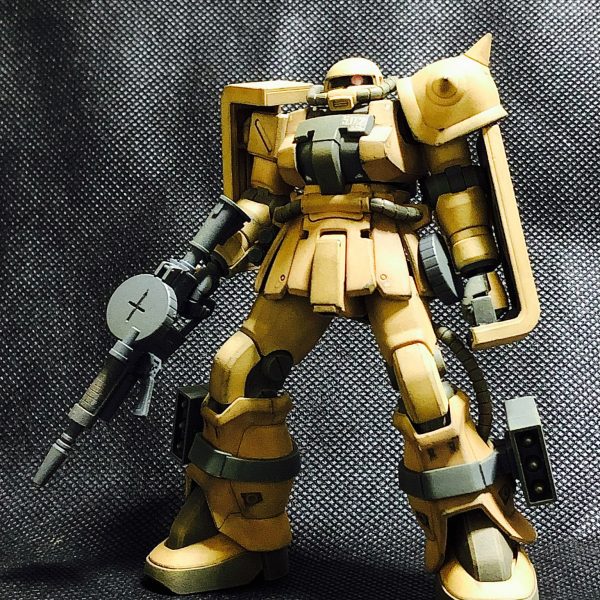 MS-06F-2 ザクII F2型｜あかい水棲生物さんのガンプラ作品｜GUNSTA（ガンスタ）