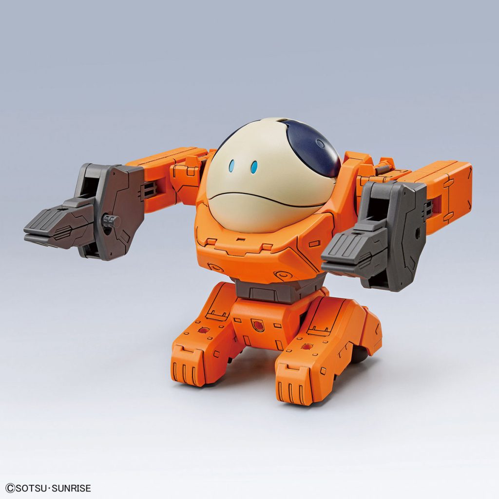 ↑ベースとなった「ガンダムビルドダイバーズRe:RISE」のハロローダー。とてもオモロイ キットで、1000円以下で買えました！お買い得♪ お買い得♪