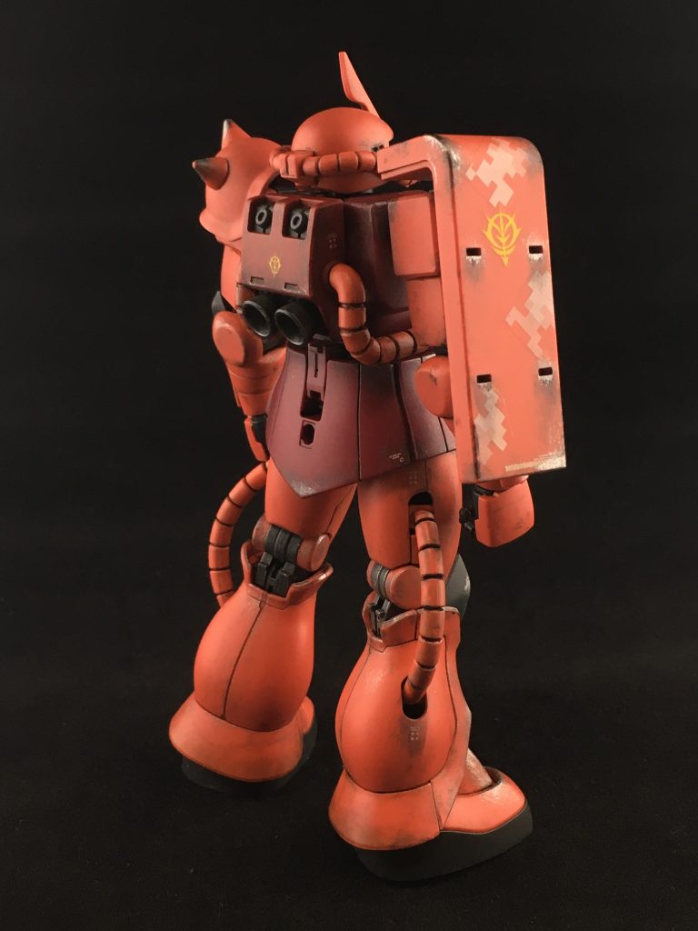 HGUC シャア専用ザクⅡ–3枚目/制作者：つよポン
