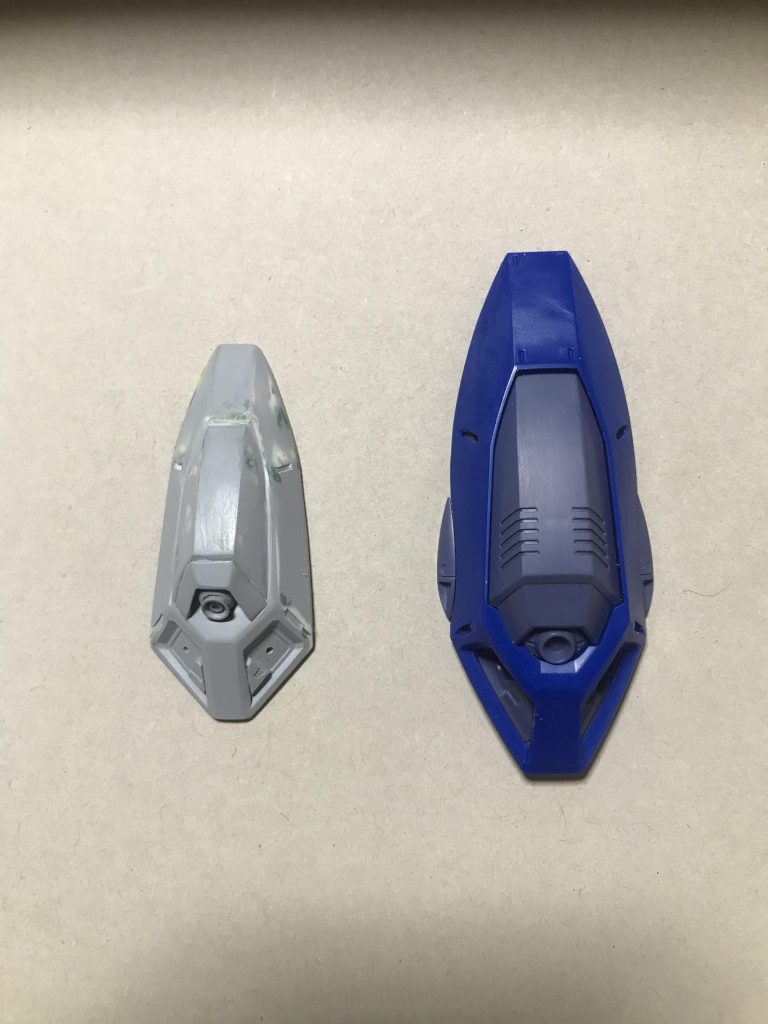 MGのものを参考に、ジャンクパーツ&プラ板での作製となります。