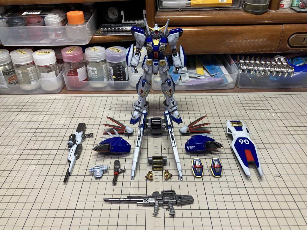 今回の製作物一式V装備に同梱してたR装備は我が家のマウンテンサイクルに埋葬しました