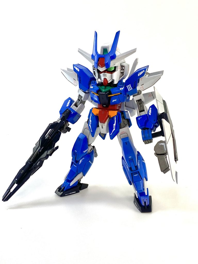 HGBD:R×SDCS アースリィガンダム–4枚目/制作者：ピロシキ
