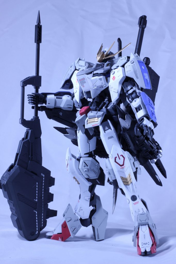 第6形態 ガッチリ感があってマッシブですね、パージした状態もスッキリしてていいですが、これはこれでカッチョいい😆