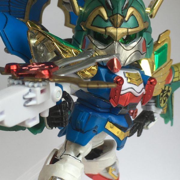 BB戦士 密林の摩亜屈 立ち姿をかっこよくしてみた【ガンプラ