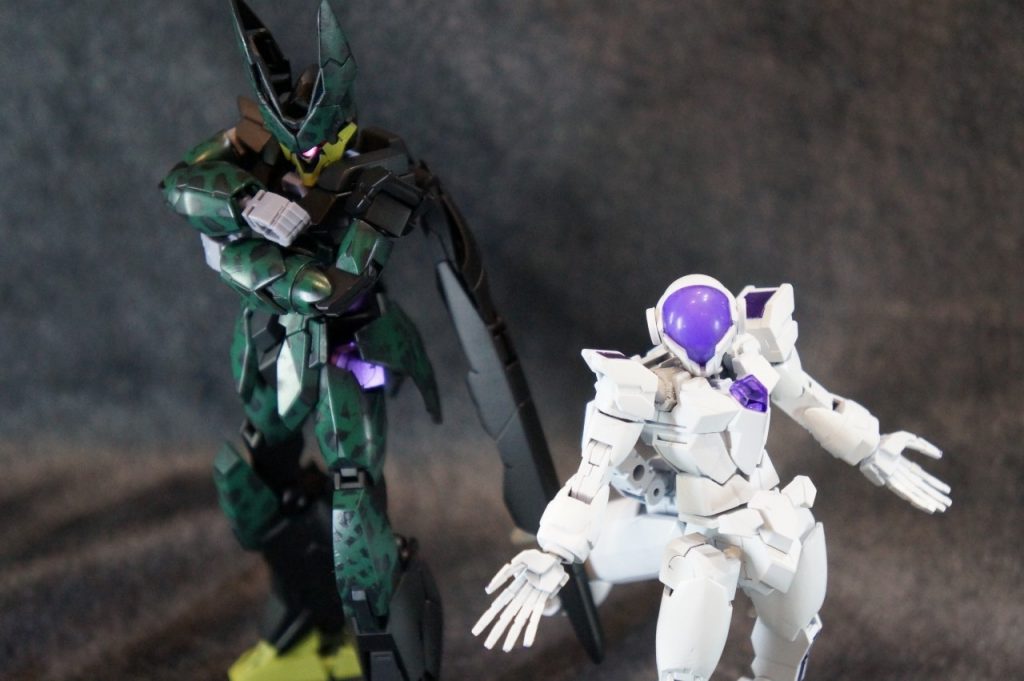 アルス Fガンダムとともに、GBNにおける絶対的な恐怖をもたらす存在にファイターたちは恐れ慄き、そのフィールドを後にするしかないのである…