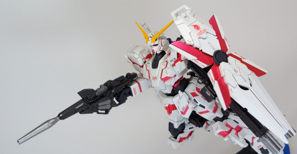 HGUC ユニコーンガンダム(DM)–2枚目/制作者：しろもももぐ