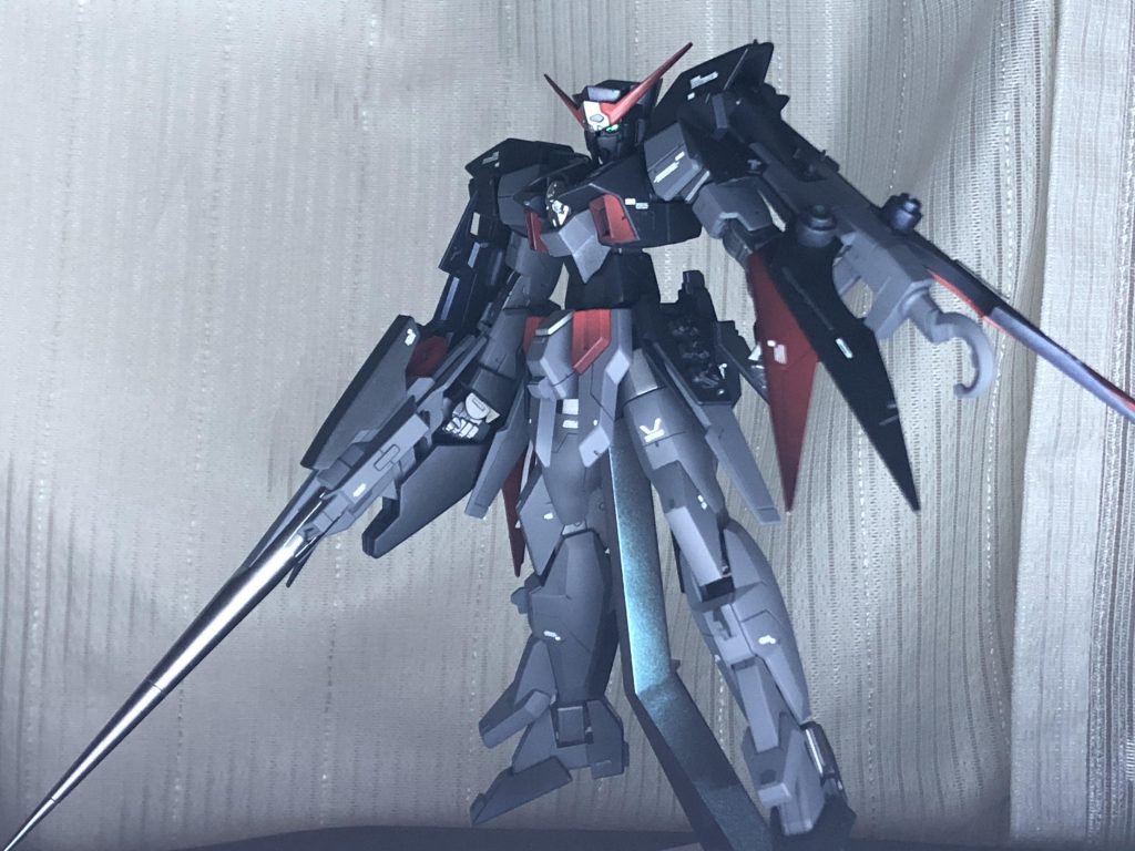 塗装がひと段落した時にテキトーに撮った1枚。