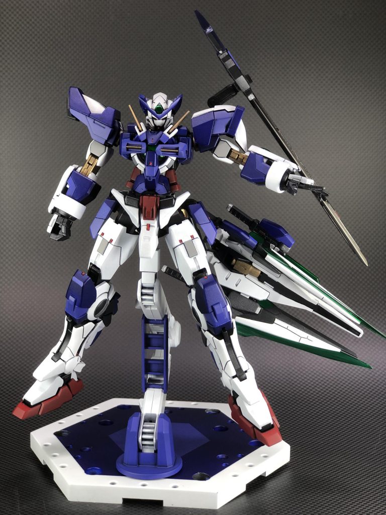 コアチェンジ!ドッキングゴー!!ということで合体してグレイセスエクシアとなります。アメイジングがあるならグレイスがあっても良いじゃない