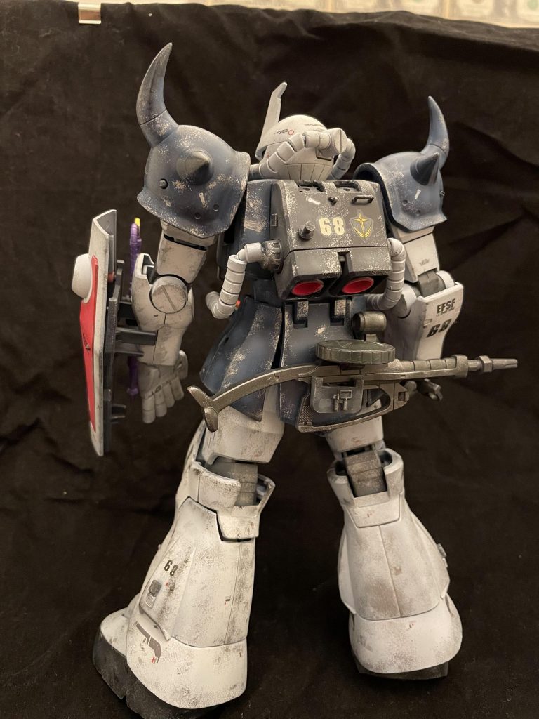 MG グフ アニメ連邦鹵獲–3枚目/制作者：Peter Chan