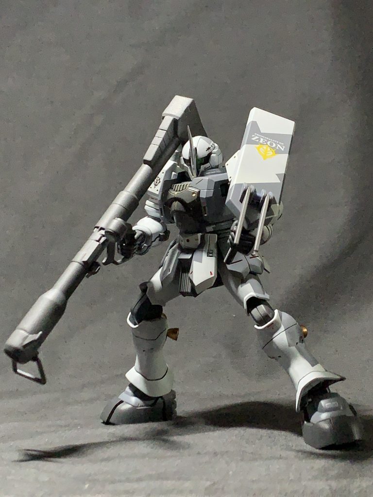 ザクよりやってくれそうなイメージになったかな？