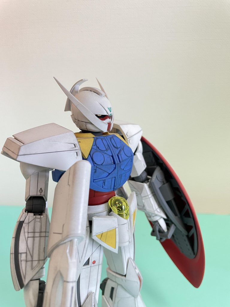 ヒゲと揶揄されてますが、見れば見るほど魅力的！！コックピットのロランも塗ってます。