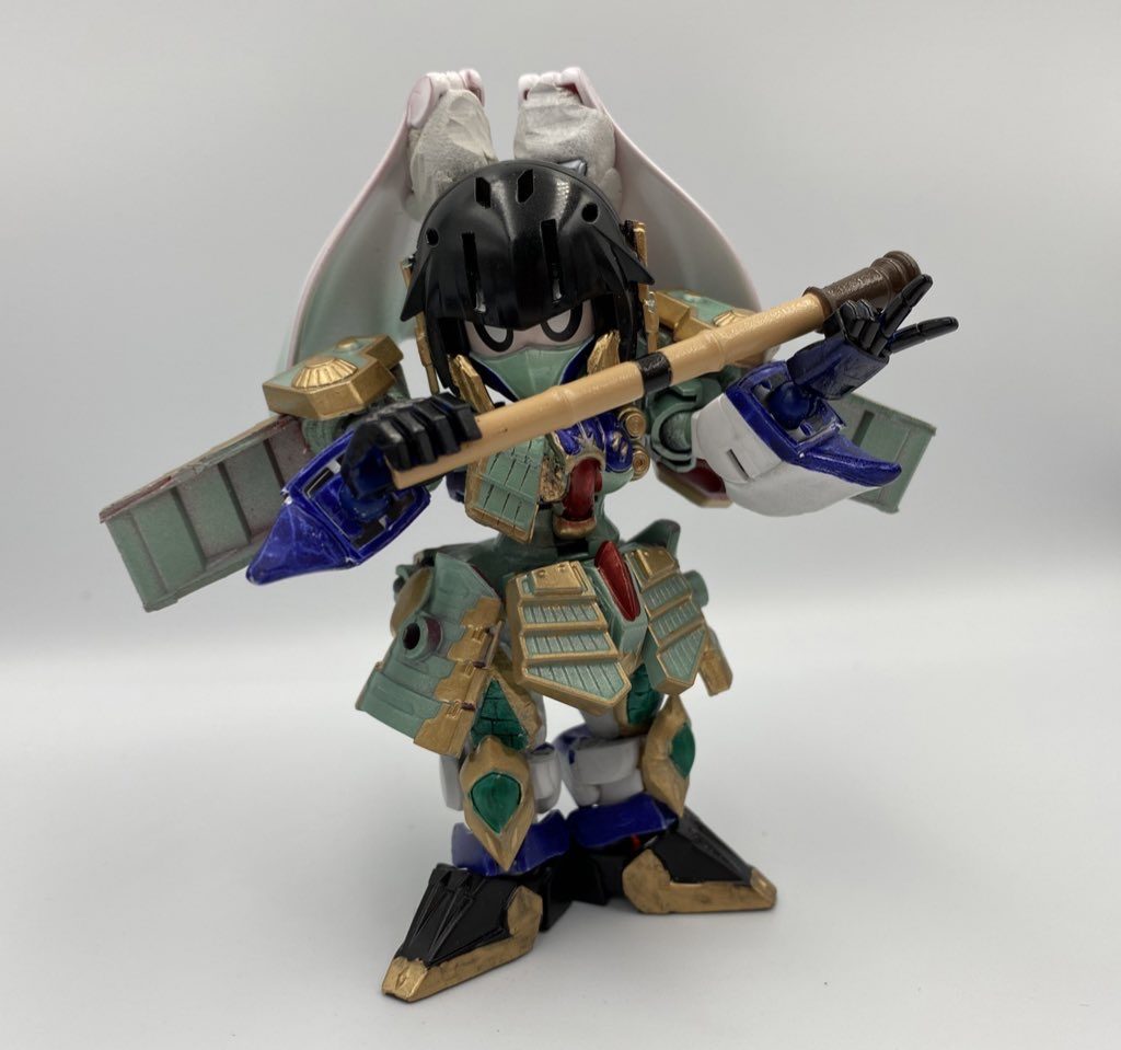 笛も吹きます。可動いじってるのですらっと立つこともできます。