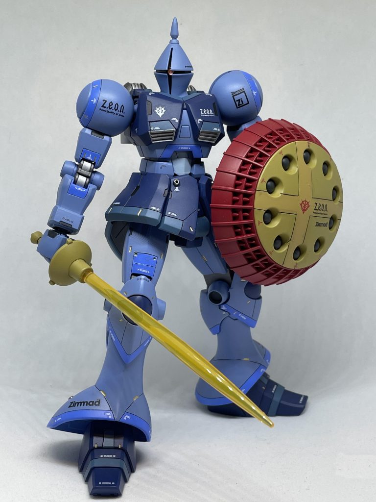 ギャン　revive hguc  全塗装–2枚目/制作者：M