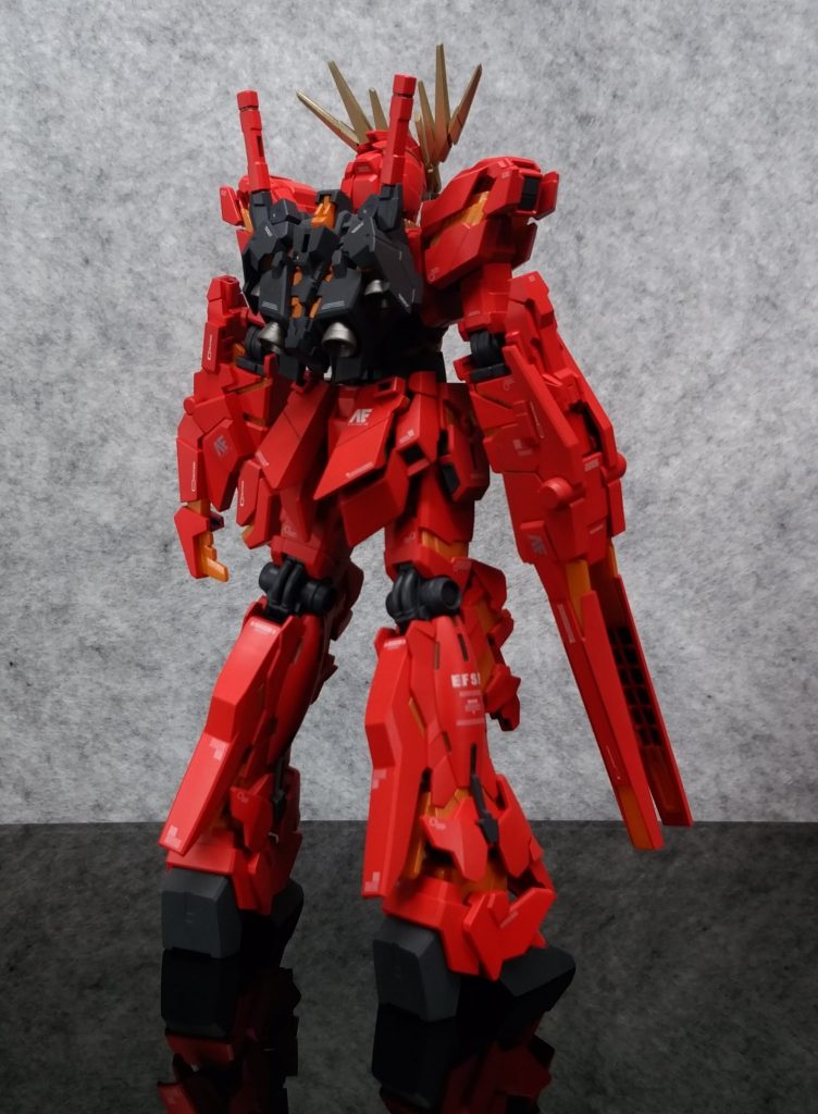 HGUC ユニコーンガンダム デストロイモード–4枚目/制作者：しろもももぐ