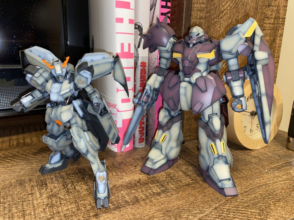 前回作ったメッサーと並べてみました。やっぱメッサーデカイですね💦見ていただきありがとうございました!スローペースですがいろいろ作っていきたいのでよろしくお願いします☺️