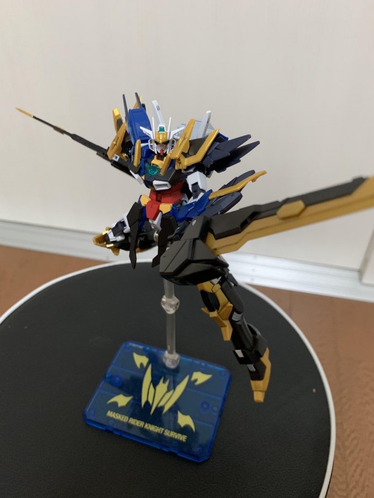 武装はシンプルにバスターライフルとダブルゼロソードのみです。