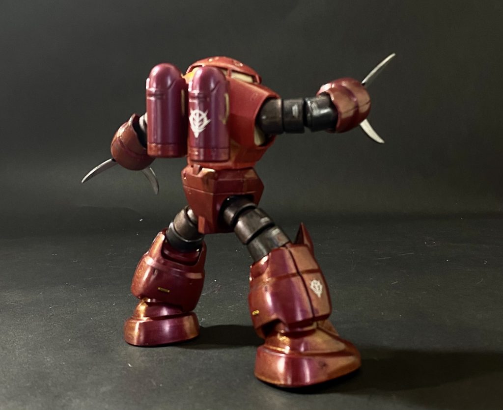 例の如くサフや合わせ目消しはしてません。やっつけ制作です😆