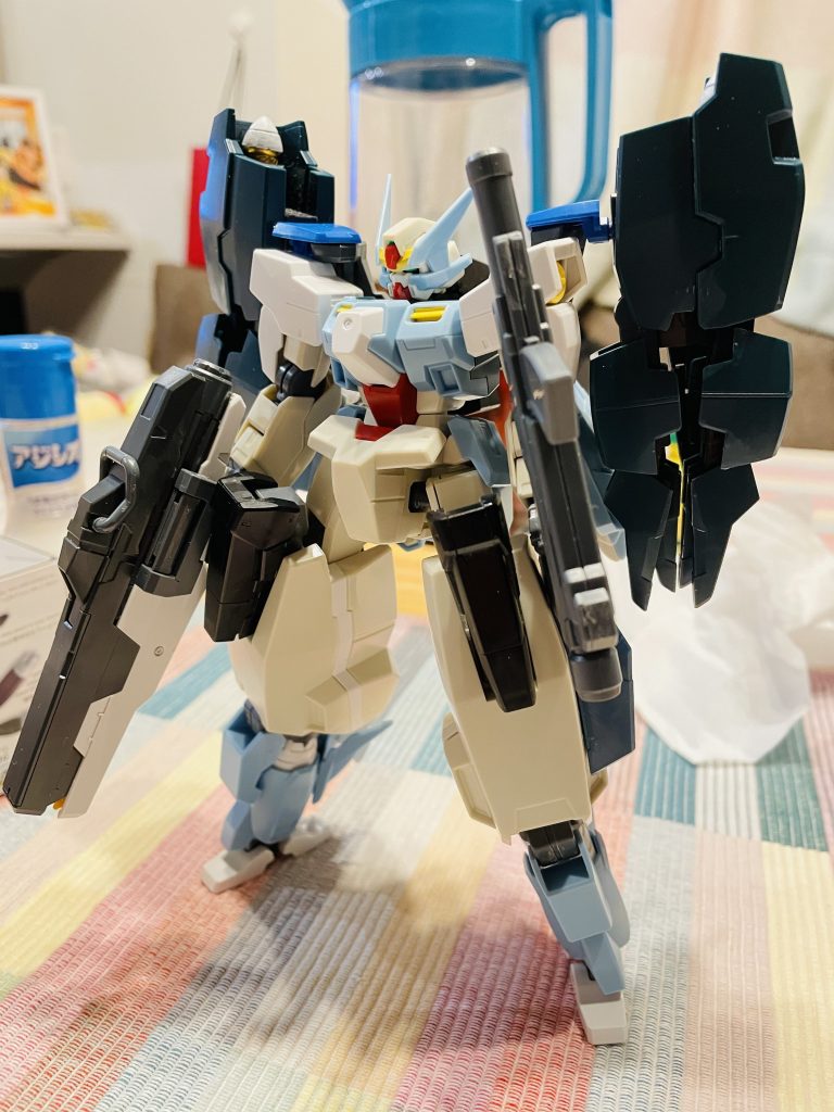 塗装前の状態頭部をどうするか悩んだ結果、ヴァーチェベースにしました。