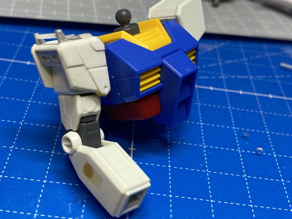 0.1mmプラ板と光硬化パテ