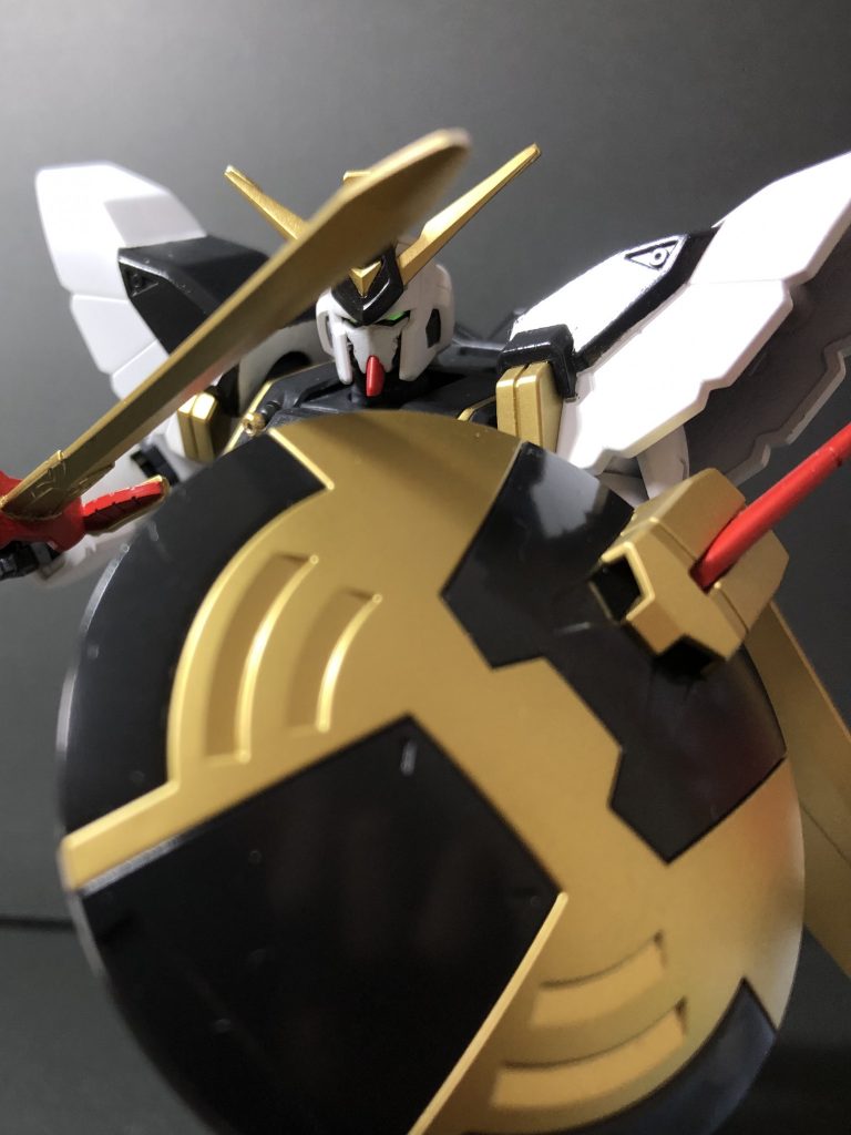 ちょっとだけポージング。