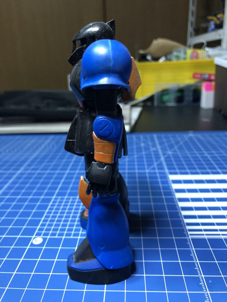 この機体も引っ越す前に作った経験があり、現在の家になってからまた作りました。