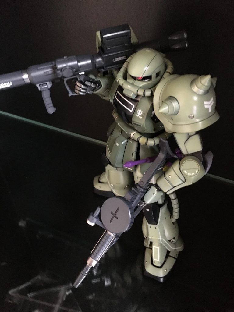 真上からフル装備です