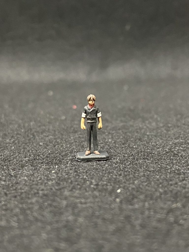 ちっさいデュオのフィギュアも塗りました。