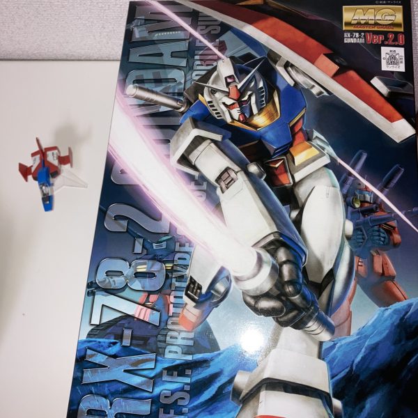 ガンダムver2,0 コアファイター完成