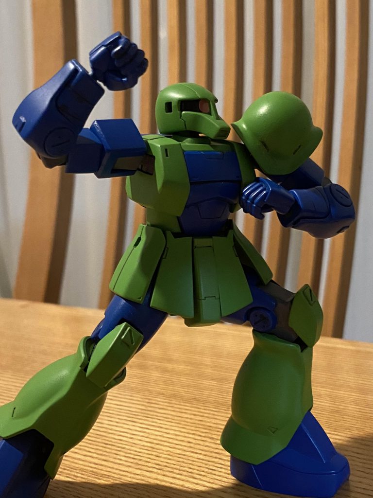 ルマングリーンxインディブルー、墨入れ少々。