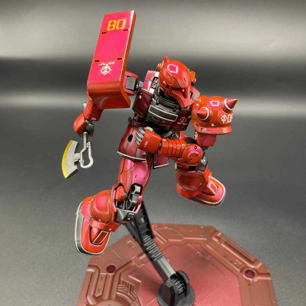 HG 1/144 MS-05S ZAKU I–6枚目/制作者：VR46