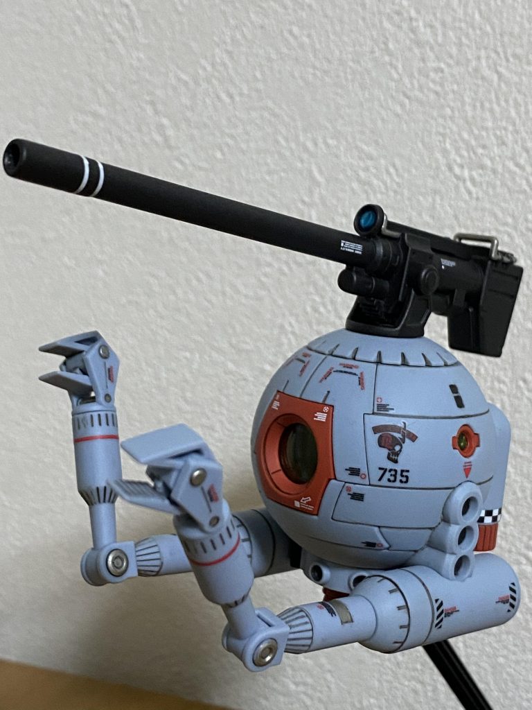 関節部　部分塗装のチタンシルバー何気に気に入ってます。