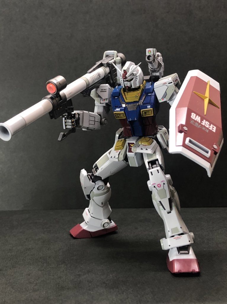 HG 1/144 RX-78-2 GUNDAM THE ORIGIN Ver–2枚目/制作者：black🇯🇵