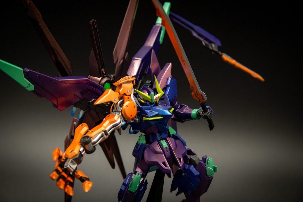 今回の塗装は、メタリックで全て塗ってみました。