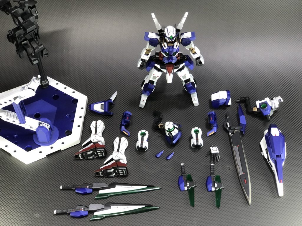 台座は色だけ塗った簡単製作です。以上です!最後までお付き合いいただきありがとうございました!!