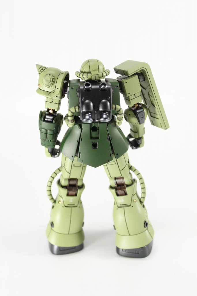 バックパック上部バーニアに変更。