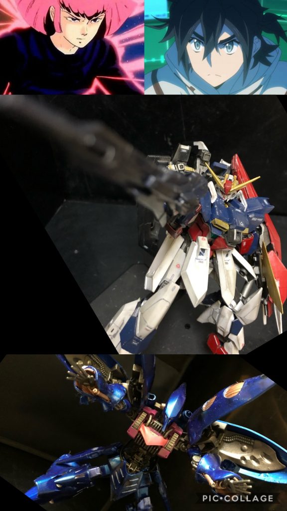 ハマーン「フッこれでもまだ刃向かうか、ゼータのパイロット！引導を渡してやる！行け！ファンネル！」ヒロト「.....アーマー...パージ！！フェイクウェイブライダー、GO！」ハマーン「何！？分離しただと！？ゼータにそんな機能が！？」ヒロト「カザミ！WRで地球へ降下しろ！」カザミ「お、おお！わかったぜ！」ハマーン「おのれ！させるものか！」ヒロト「(意識が乱れた！)」カザミ「ヒロト！」ヒロト「うおおおー！」 