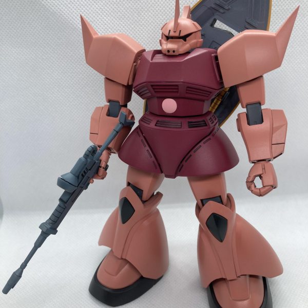ジャンク　ガンプラ シャア専用ゲルググ　ザク　グフカスタム　まとめ 　組み立て済 シャア専用ゲルググ｜aniki036さんのガンプラ作品｜GUNSTA