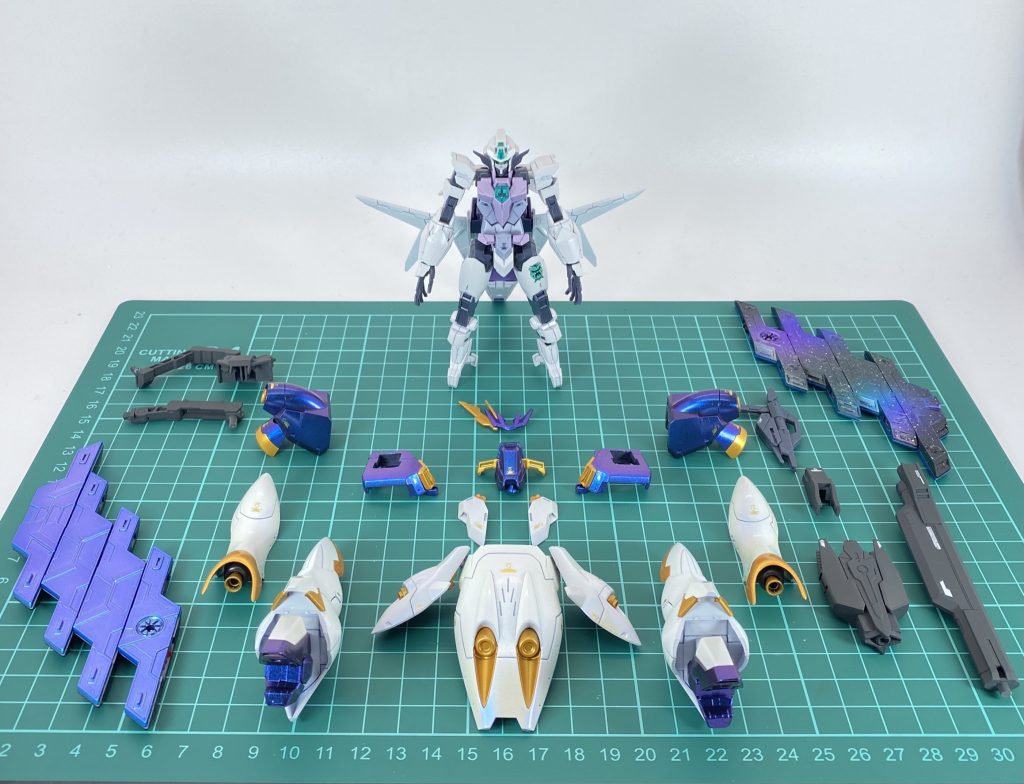 以上、ブルームーンガンダムでした。ブログにもここには載せきれなかった写真や設定を書いてますのでぜひご覧くださいm(._.)mhttps://puramonooshiire.com/finished/5979/