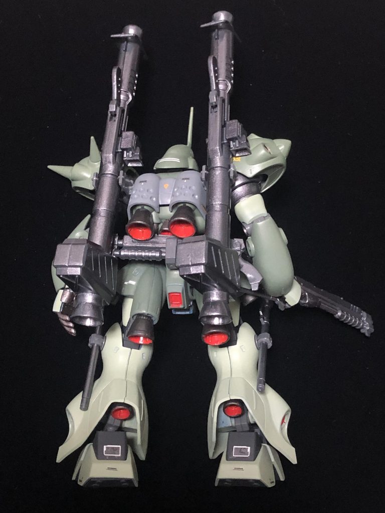 下半身のカラーリング、間違えたかも。改めてみるとバランス悪いですね。次回の教訓にします。